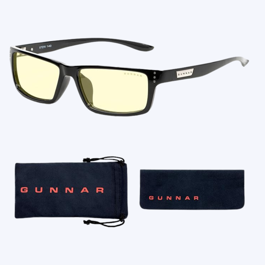 GUNNAR - Premium Gaming and Computer Glasses - Blocks Blue Light - Riot